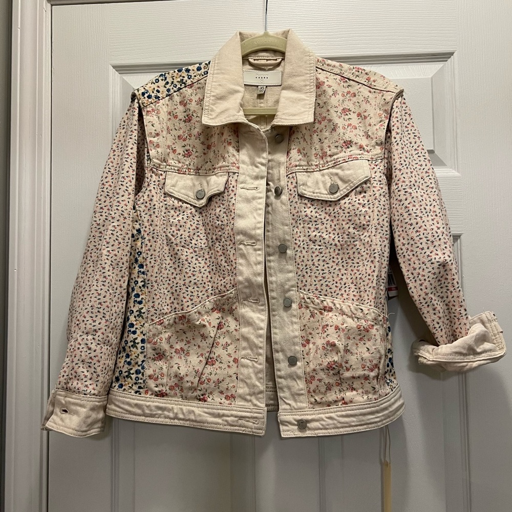 Blank NYC jacket in full bloom